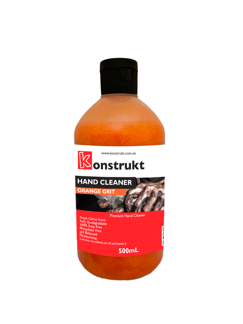 KONSTRUKT HAND CLEANER ORANGE GRIT 500ML 